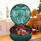 Christmas Wreath Storage Bag 36" - Garland Holiday Container with Tear Resistant Material - Featuring Heavy Duty Handles and Transparent Card Slot - 36” X 8” (Green)